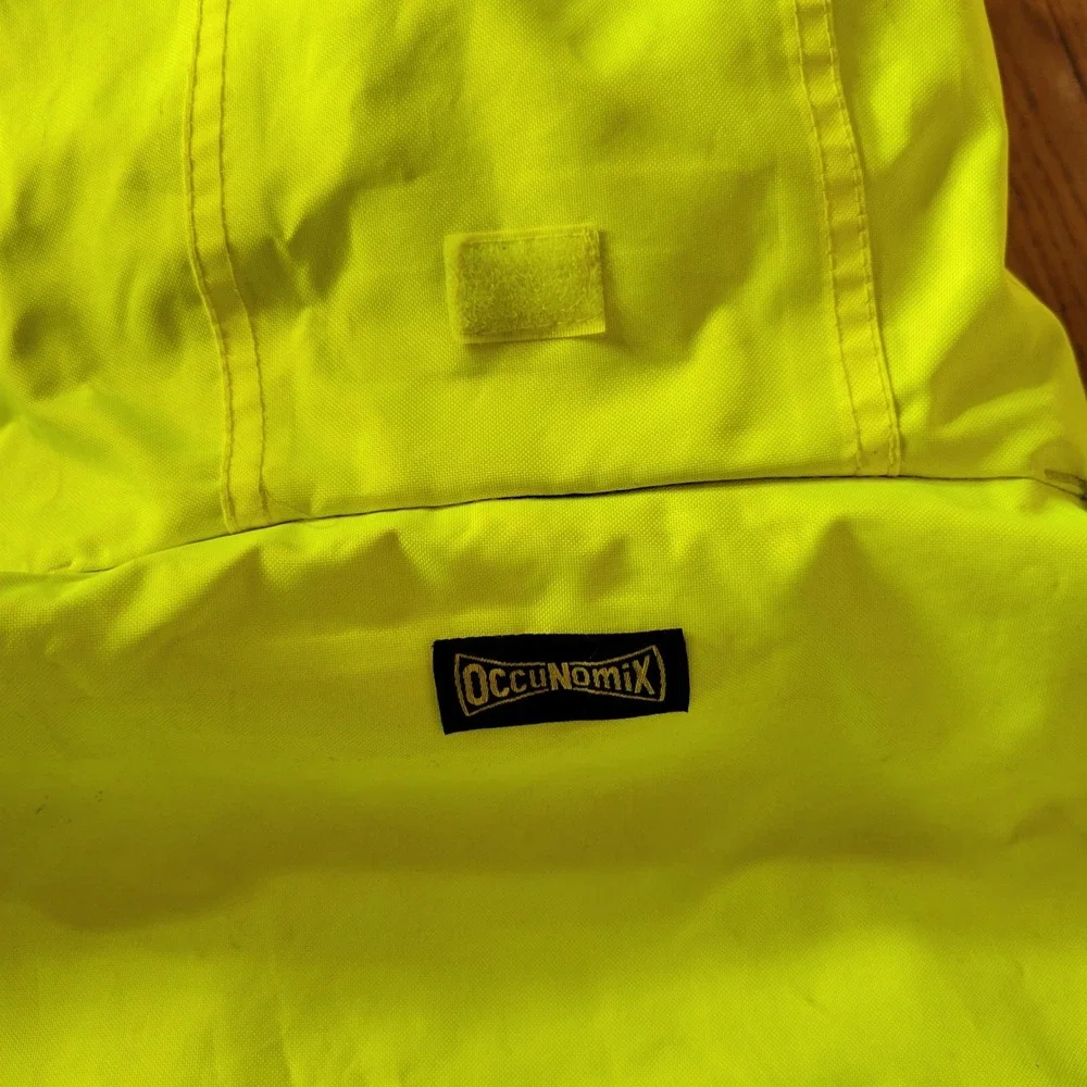 OccuNomix Hi-Viz‎ Yellow Black Type R Class 3 Reflective Bomber Work Jacket XL